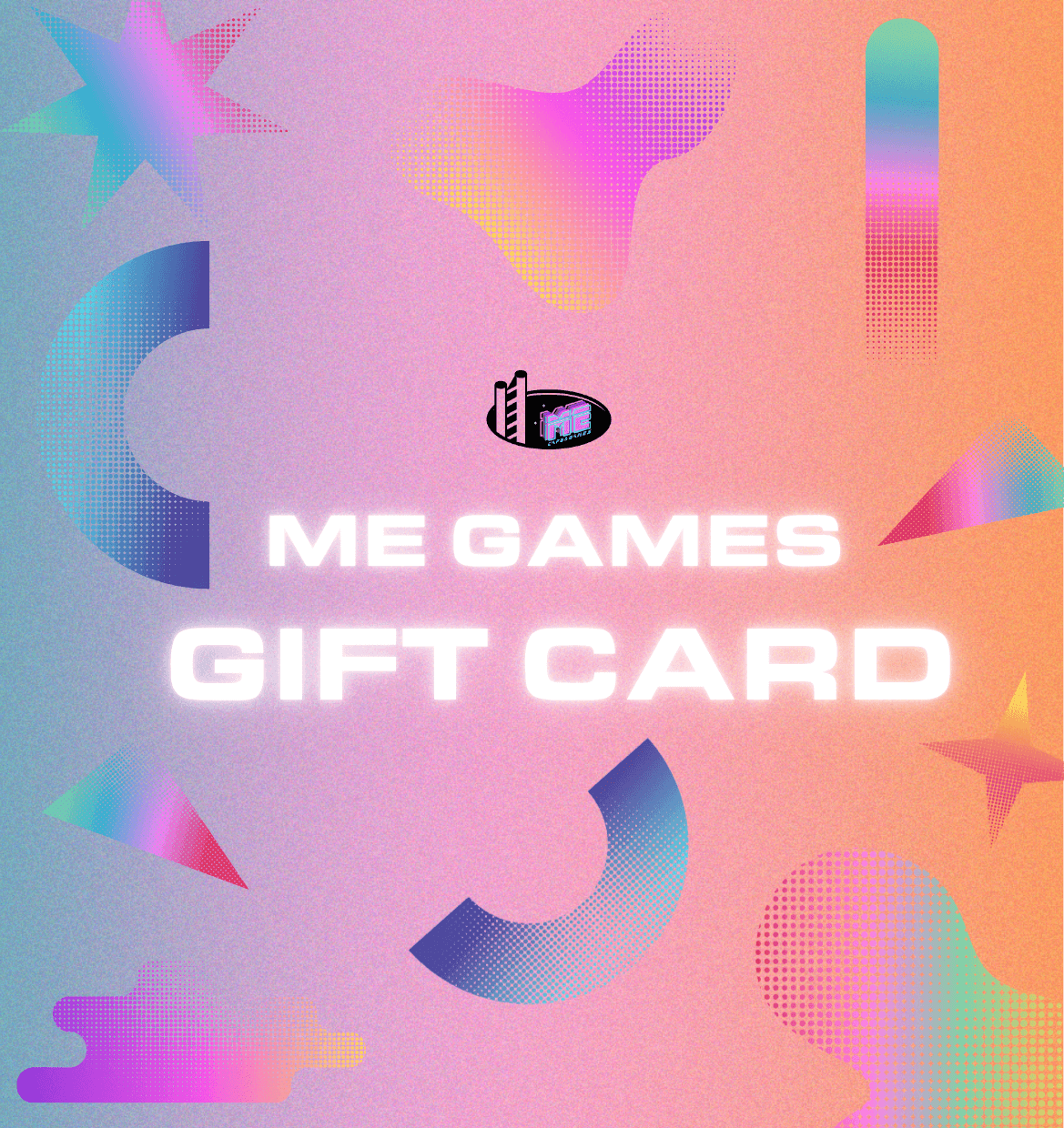 ME Games gift card — front