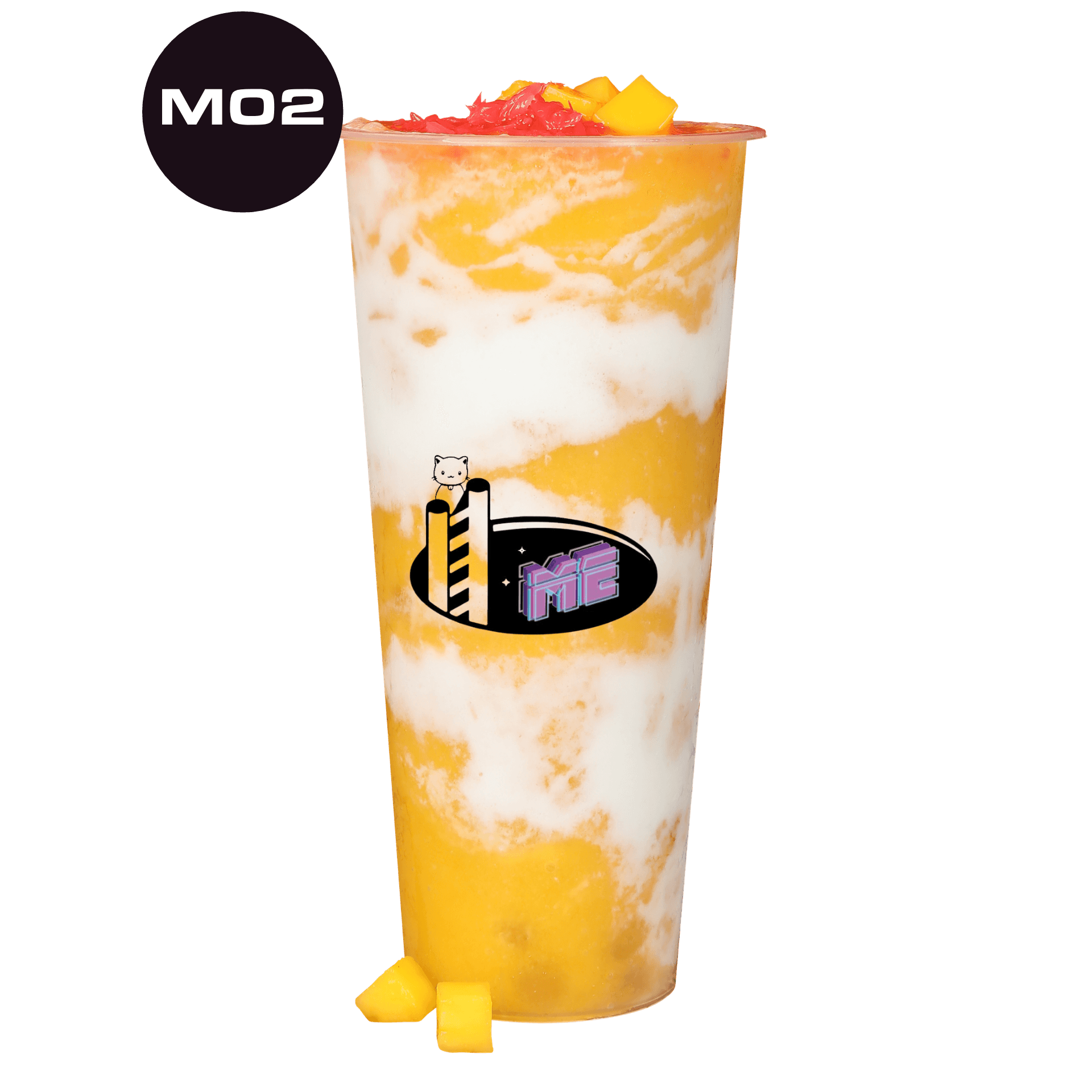 Coconut Milk w. Mango Pomelo